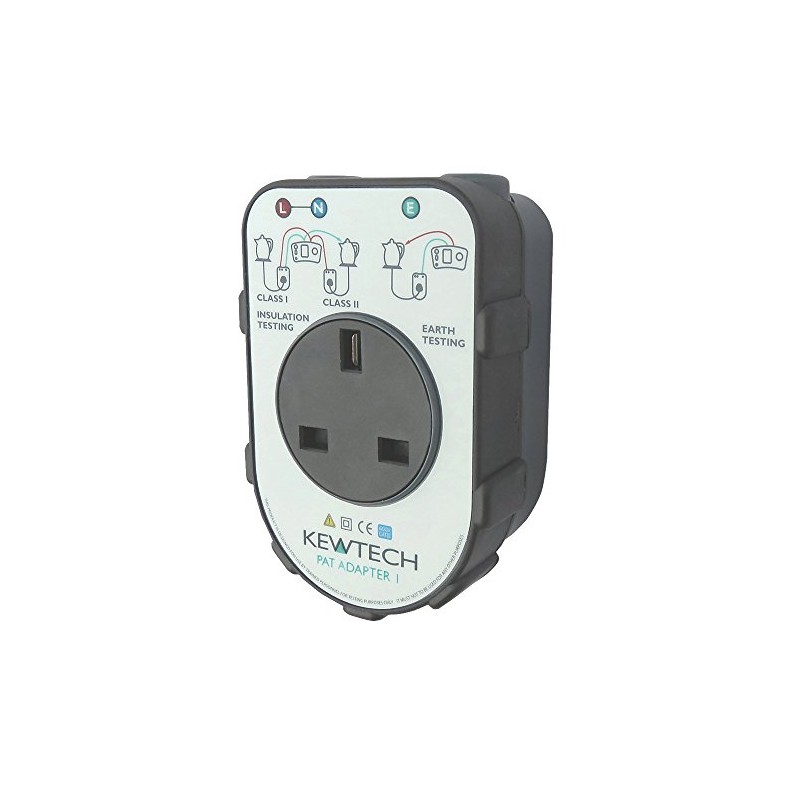 Kewtech PATADAPTER1 Portable Appliance Adaptor Box For 17th Edition Multifunction