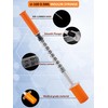 100 Pack 0.5ml Disposable Syringe, 32G 0.5cc 1/4 Inch (6mm)