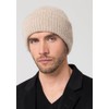 Style & Republic Men's Cashmere Chunky Beanie - 100% Cashmere,