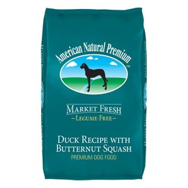 American Natural Premium Legume Free Duck Recipe with Butternut Squash (30 lb.)