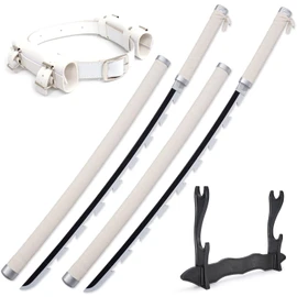Zisu Anime Inosuke Sword, About 41 inches, Hashira Pillars & Protagonist Sword, Anime Original Texture (Beige-Inosuke)
