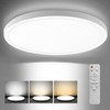 EXTRASTAR 2200LM LED Ceiling Light Dimmable, 24W Round Ceiling Lamp