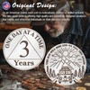 IELCJJ 3 Year Sobriety Coin - One Day at A