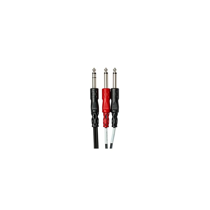 Hosa STP-202 TRS a Doble Cable de inserción TS de