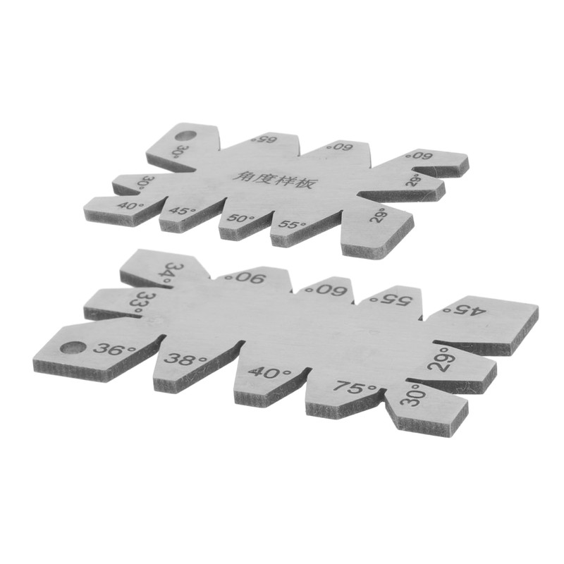 Operitacx 2sets Woodworking Angle Measure Tool Lightweight and Portable Ruler