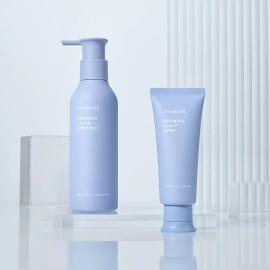 Ayunchae 아윤채 리파이닝 샴푸 마스크 두피 비듬 냄새 관리 2종 세트 Ayounchae Refining Shampoo Mask Scalp Dandruff Odor Control 2 Piece Set