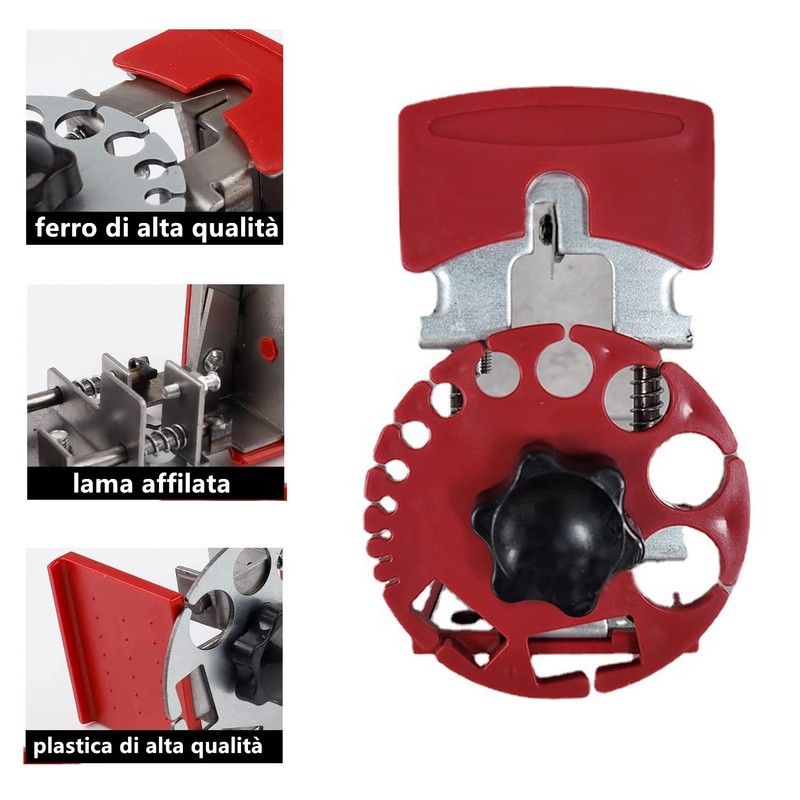 Norhogo Manual Wire Stripping Machine for Electrical Wires, Electrician Stripping