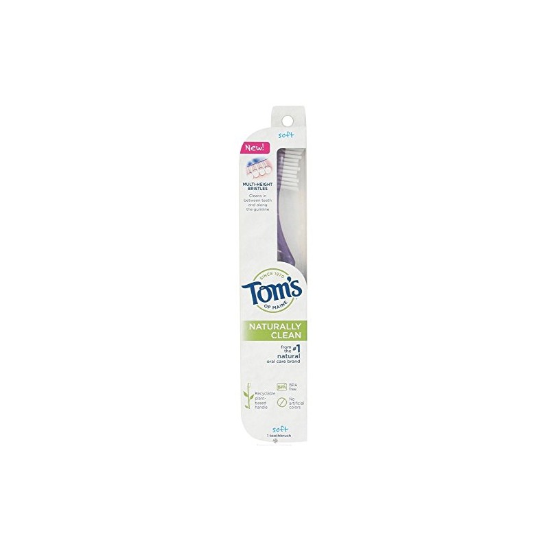 Toms Toothbrsh Adult Sft Size 1ct Toms Toothbrush Adult Soft