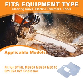 Muffler Exhaust Bolt Plate Shield Gasket Kit Fit STIHL MS250 MS230 MS210 021 023 025 Chainsaw Parts #1123 141 3200