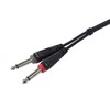 Monoprice - Cable de inserción TRS macho de 1/4 de