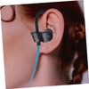 Operitacx Ear Hook Wired Stereo Headphones with Microphone Comfortable Fit