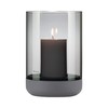 blomus Calma Hurricane Lamp Large - Steel Grey