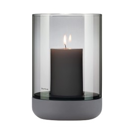 blomus Calma Hurricane Lamp Large - Steel Grey