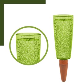 Scheurich Copa M Irrigation Water Dispenser Irrigation Ball Green Transparent (4, Green)