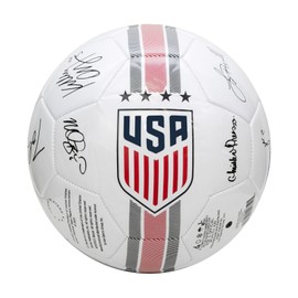 Icon Sports U.S. Soccer Signature USWNT Size 4 Soccer Ball, White