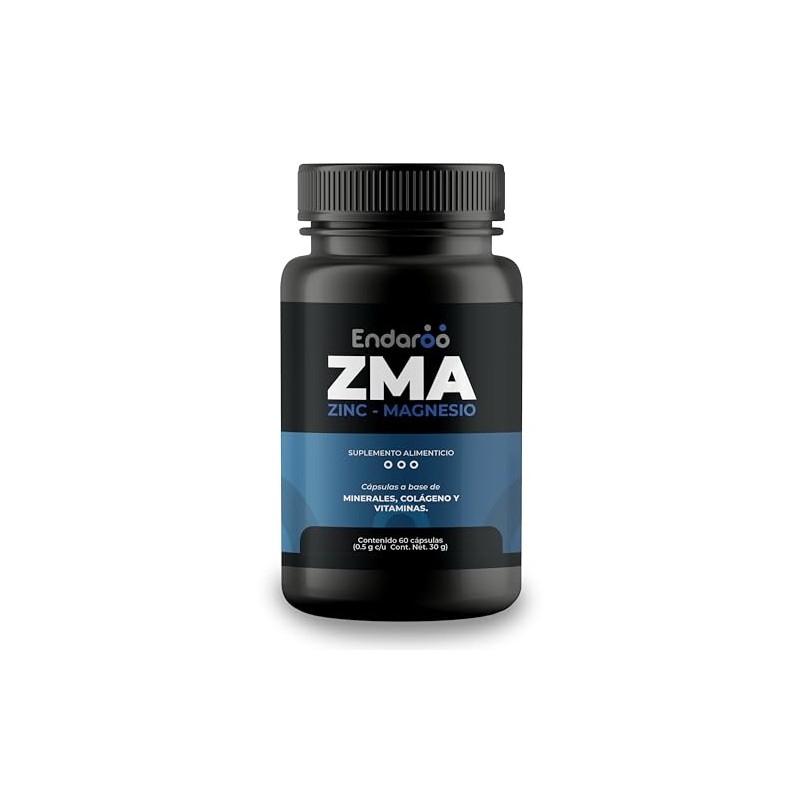 Zma Zinc Magnesio Vitamina Apoyo Recuperación Muscular Descanso Rendimiento Deportivo