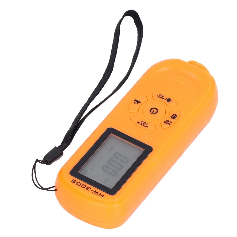 HW‑300S Coating Thickness Gauge Digital Backlight LCD Film Thickness Meter