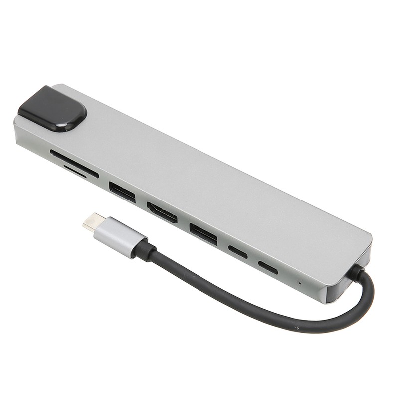 8 in 1 USB C Hub 4K 87W PD Charging