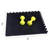 BalanceFrom Puzzle Exercise Mat – 6-Pc Interlocking Foam Tiles –