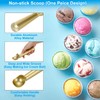 PATIKIL 7 Inches Ice Cream Scoop, Aluminum Alloy Nonstick Anti-Freeze