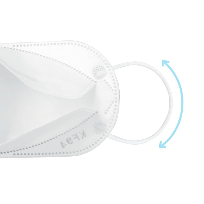 KLARING White Large 50 Pack KF94 Face Mask Individual Packaged