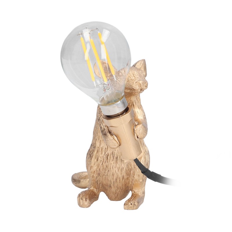 Modern Resin Mouse Lamp E12 Creative Desktop Decoration Animal Lamp