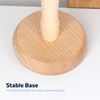 Kitchen Towel Holder Wooden | Free Standing Kitchen Roll Holder