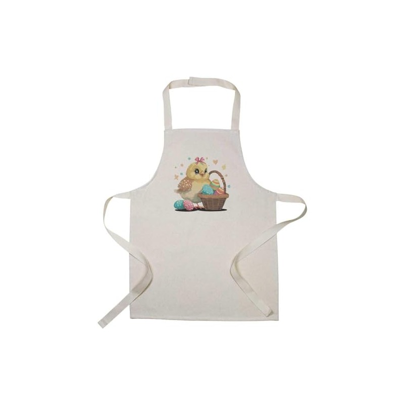 Azeeda 'Easter Basket With Painted Eggs And Chick' Kid’s Cooking