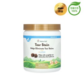 NatureBet Tear Stains Removal + Lutein 120 soft chews for dogs and cats, tear improvement eye health, 1ea / 네이처벳 눈물 자국 제거 + 루테인 반려견 및 반려묘용 소프트츄 120개, 눈물개선눈건강, 1개