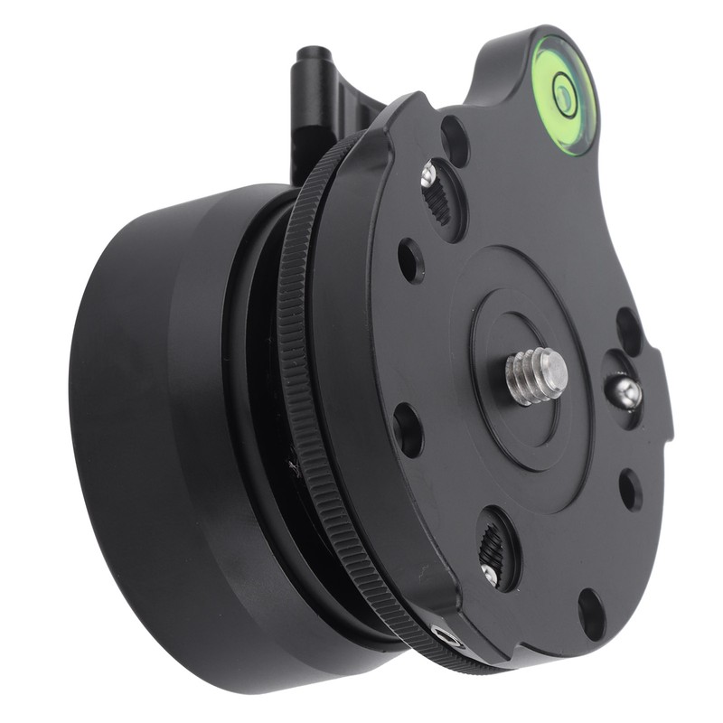 Tripod Head DY‑60N Tripod Leveling Base Leveler Adjusting Plate for