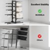 MUDEELA 10-Tier Pots and Pans Organizer under Cabinet, Heavy Duty