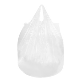 Waikas 2.6 Gallon Trash Bag with Handles, Unscented Clear Garbage Bags, 0.9Mil Thickness, 3g/pcs, Size 40x50cm, Pack of 112