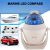 ITYAGUY Marine Compass for Boat LED Light Navigation Pivoting Electronic