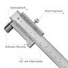 Aiyomi 0-200 mm Marking Caliper Marking Gauge with Locking Screw