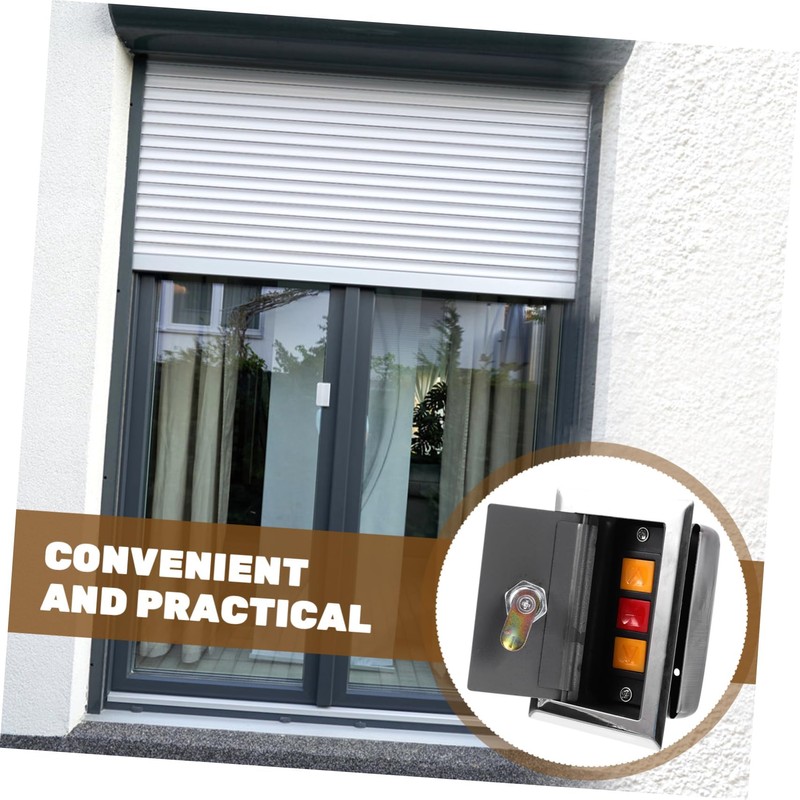 HOMSFOU Box Rolling Shutter Door Switch Box Push Button Control
