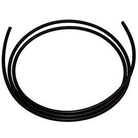 .236'' (6 mm) Buna-N O-Ring Cord Stock, 90A Durometer, 0.236" Thickness, 25' Piece, Black