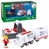 BRIO World Remote Control Travel Train Toy for Kids Age