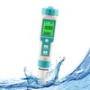 pH Meter for Water 7 in 1 PH/TDS/EC/Salt/S.G/ORP/Temp Meter,pH Tester
