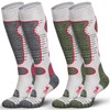 Ozaiic Merino Wool Socks Ski Socks for Men and Women,