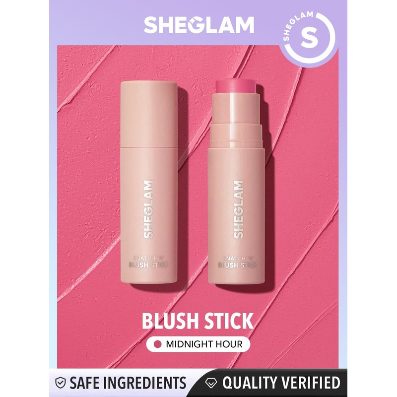 SHEGLAM Snatch N Cream Blush Stick Longlasting High Pigment Blush