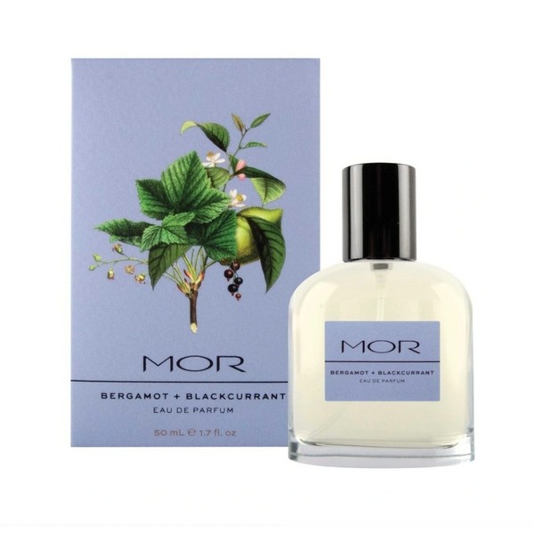 MOR Botanicals Bergamot + Blackcurrant Eau De Parfum 50ml