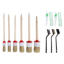 13PCS/Set Car Cleaning Detailing Brush Set Reusable Flexible for Washing Waxing Dusting