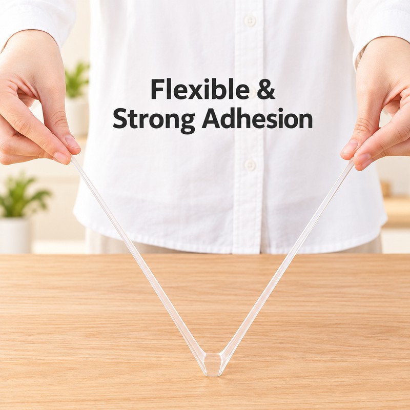 Reusable Double-Sided Waterproof Adhesive Tape for Home Organization – Strong