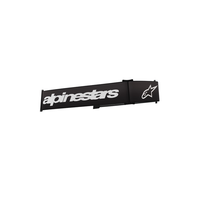 Alpinestars Supertech Goggle Straps (Black/Whtie)