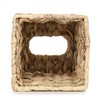 BSTKEY Water Hyacinth Facial Tissue Cover Decorative Hand Woven Paper