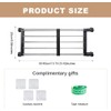 Hershii - Estantería extensible de metal ajustable para armario, cocina,