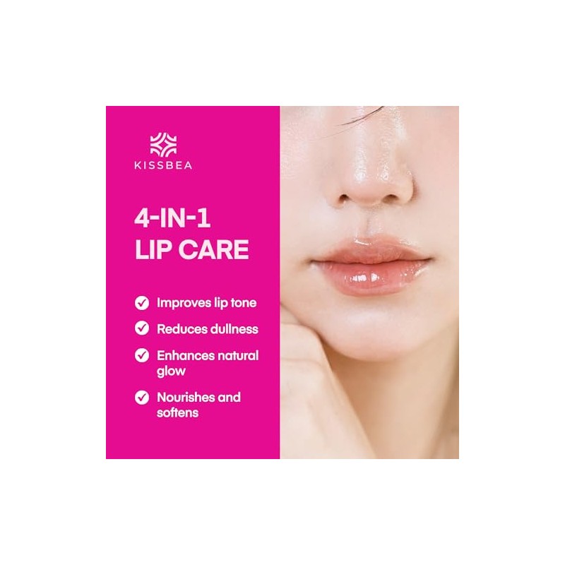 KissBea Lip Lightening for Dark Lips: for Smokers, Dry or