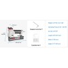 meite 21GA Upholstery Stapler 1/2" Crown 1/4" to 5/8"Pneumatic Fine