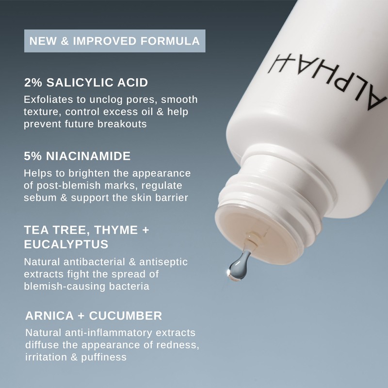 Alpha-H Clear Skin Tonic with 2% Salicilyc Acid + Niacinamide