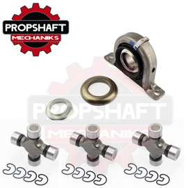 DSP 1999 - 2010 REAR DRIVESHAFT CARRIER SUPPORT BEARING & U JOINT KIT FORD F250 F350